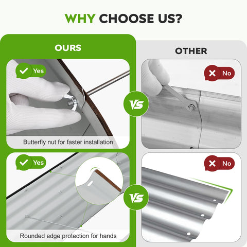 ZORMY safety edge design with protective features during setup