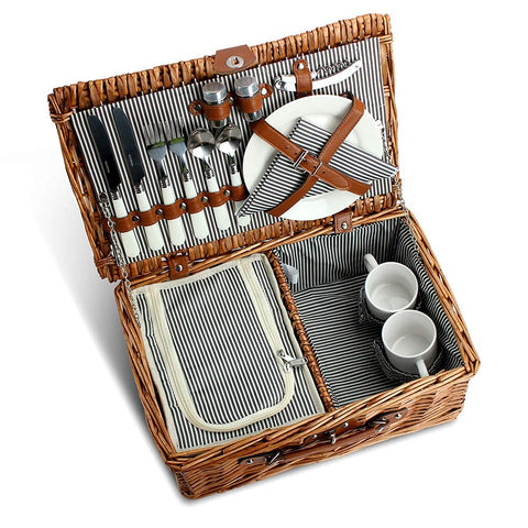 ZORMY willow picnic basket makes a gift for anniversaries