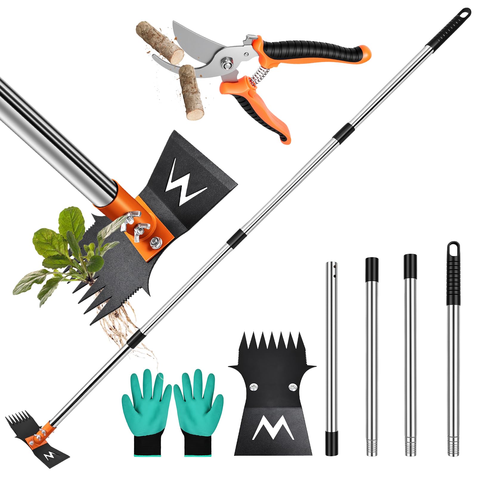 ZORSHUY heavy-duty garden tool for durable yard upkeep.