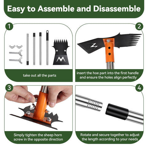 ZORSHUY ready-to-assemble kit enables quick setup.