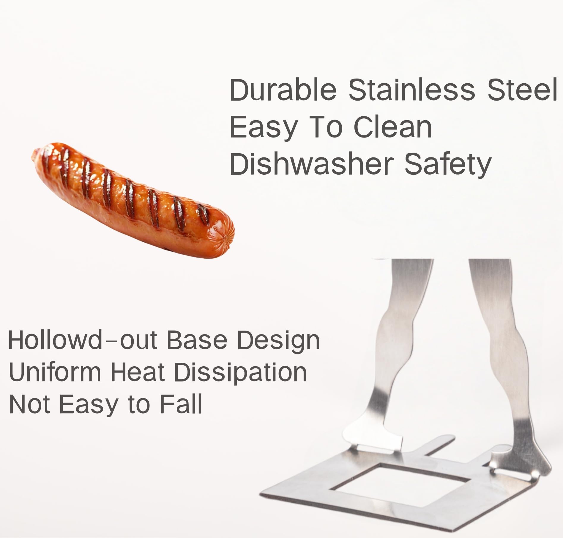 Zorythm funny BBQ hot dog holder boosts social vibes around the grill.