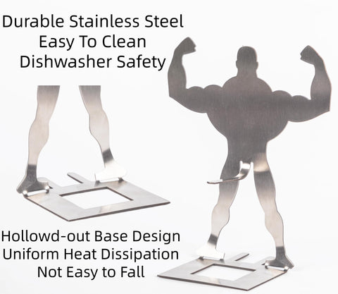 Zorythm reusable-bbq-stand emphasizes compact, stackable storage for travel.