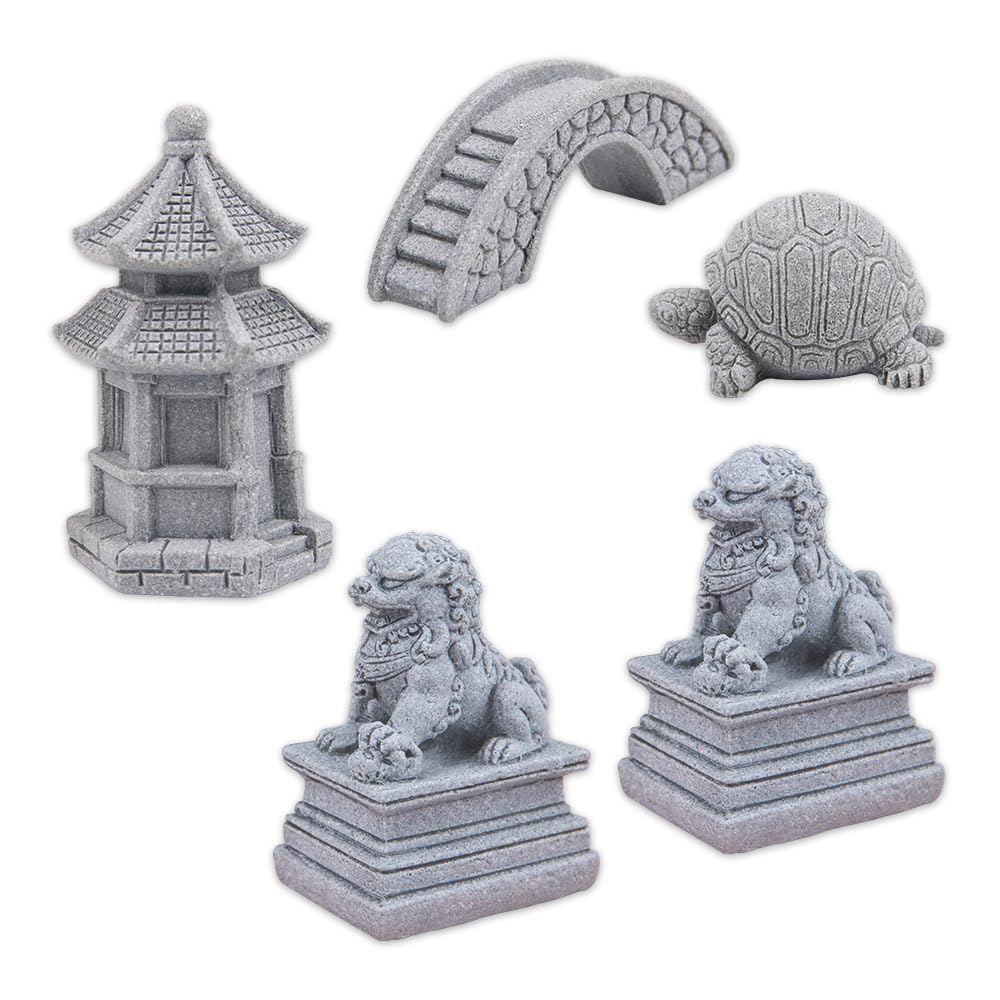 ZORZA miniature bridge for fairy gardens adds tranquil charm