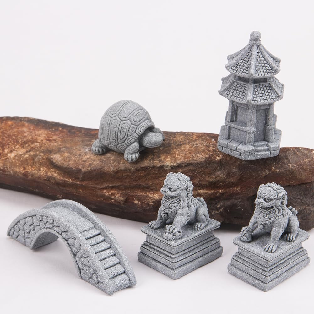 ZORZA miniature garden accessories for bonsai, terrariums, and tanks