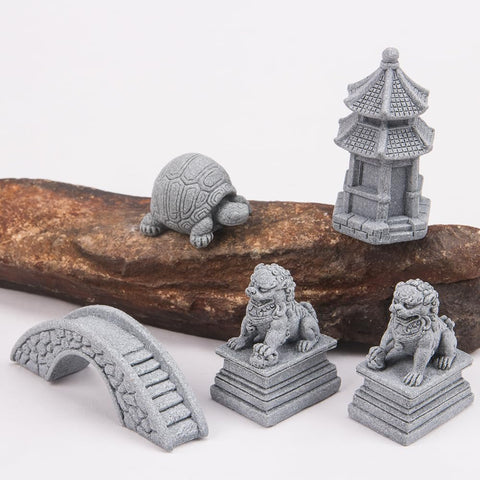 ZORZA miniature garden accessories for bonsai, terrariums, and tanks