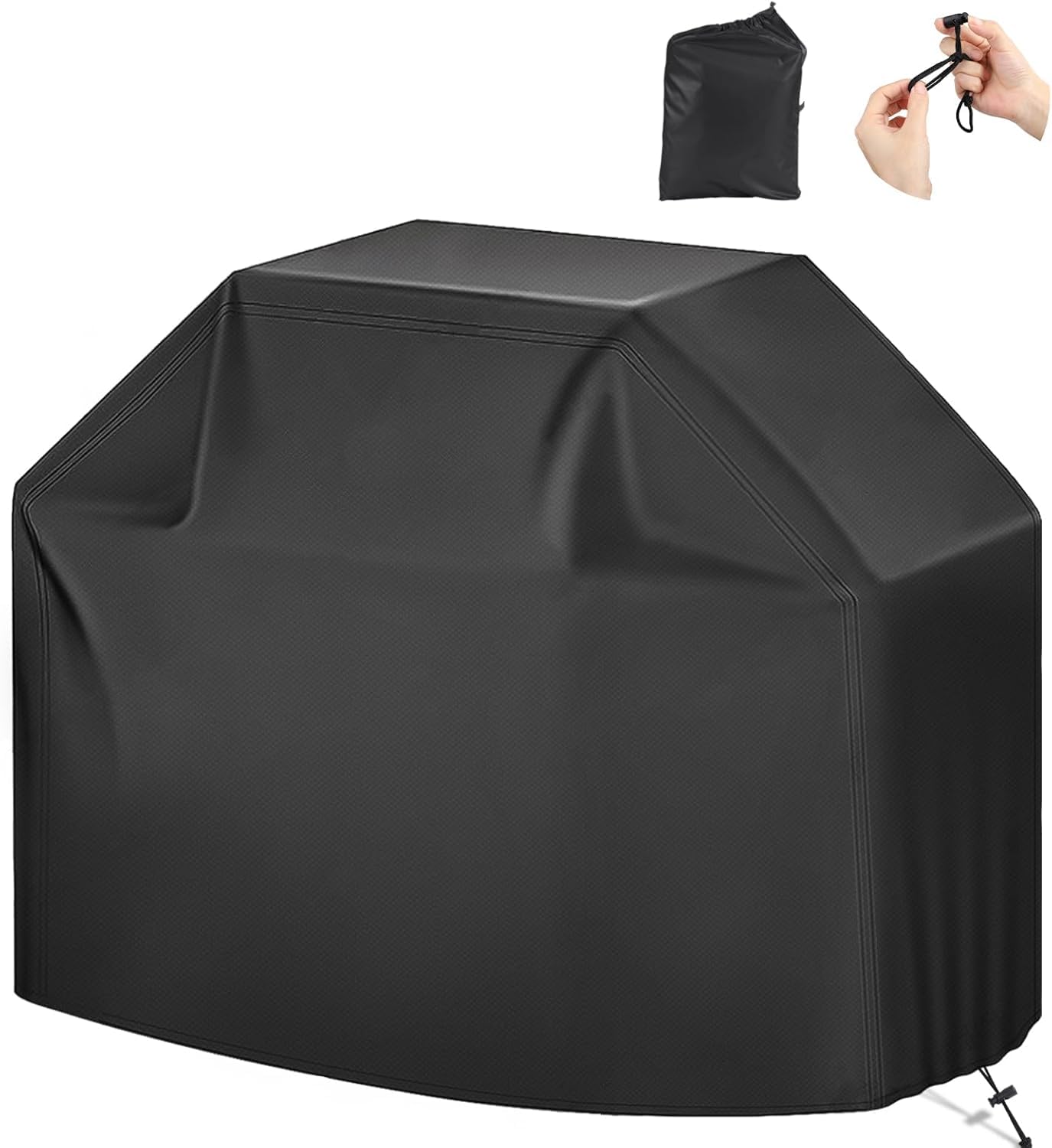 ZOTUEN grill cover universal-fit design shields your grill from rain and sun.