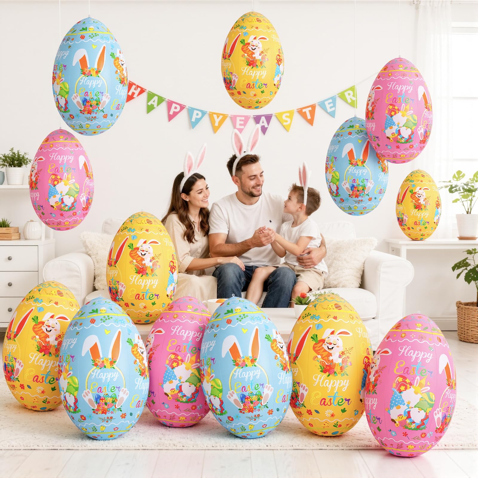 Zourglow patch kit helps repair minor damage and extend Easter decor use.