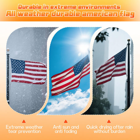ZoYaone flag brass grommets enable secure installation.