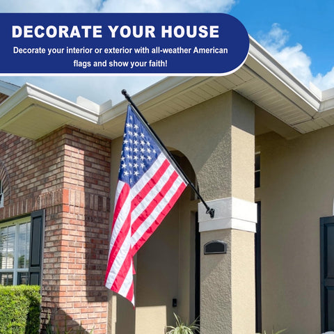 ZoYaone flag with waterproof and UV-protected coating for all-weather use