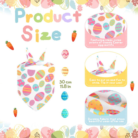 Zoyuinn colorful egg scarf adds bright flair for goose display