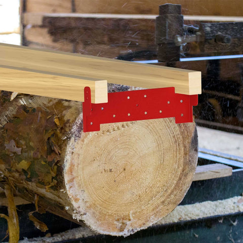 Zozen brackets with level ensure precise alignment for straight cuts
