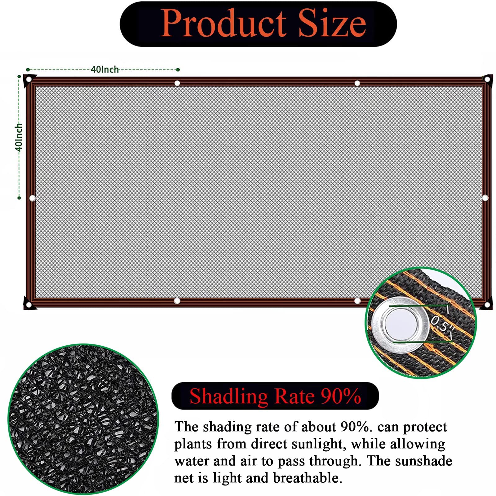 ZOZIJIU multi use shade cover protects patio furniture and plants.