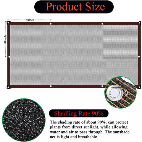 ZOZIJIU multi use shade cover protects patio furniture and plants.