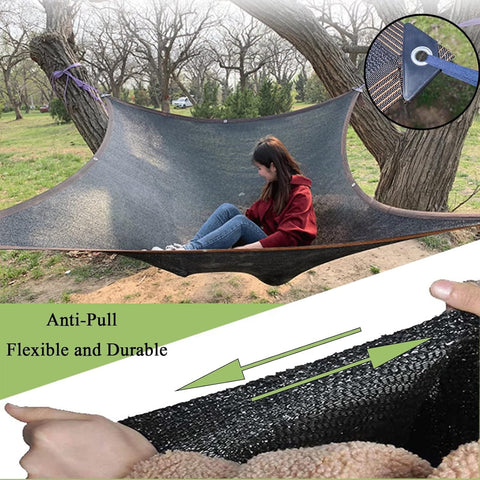 ZOZIJIU patio privacy shade creates a comfortable outdoor seating area.