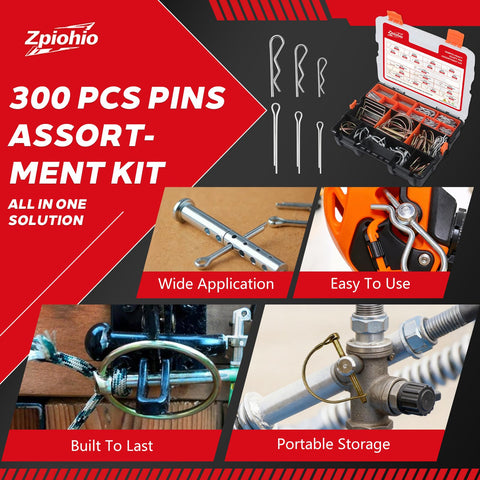 Close-up of Zpiohio cotter pins highlighting dense, durable pins.