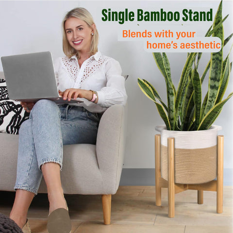 ZPirates plant stand includes foot pads and screws for floor protection