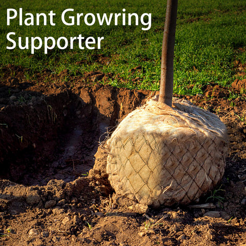Zplontya burlap bags in garden use for planting or transporting produce