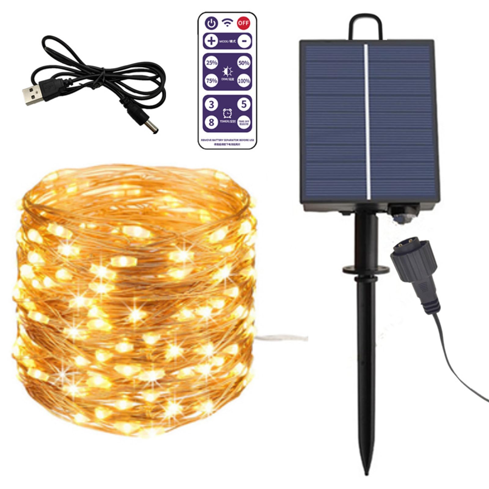 ZPSHYD IP65 weatherproof rating supports reliable performance outside.