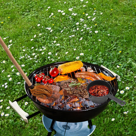 ZQDFLME BBQ pot sauce warming feature for ready-to-use sauce