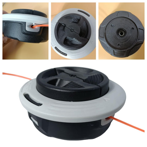 Zqqalitize C26-2 head with auto line adjustment for fast cutting.