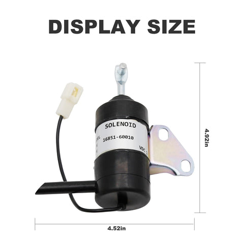 Zreneyfex 12V solenoid side connection highlighting wiring access for quick replacement