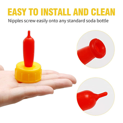Zreneyfex easy clean reusable nipple for repeated use