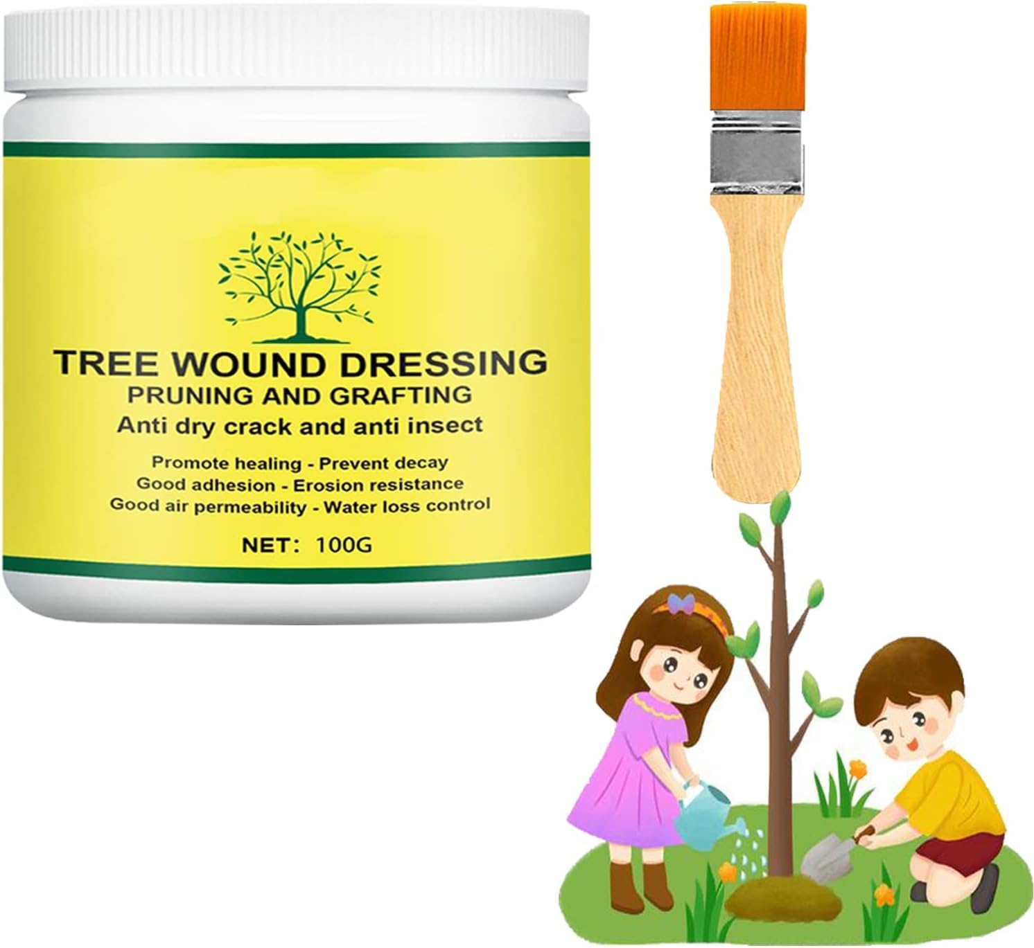 Zriechs 2026 Tree Wound Sealer package ready for pruning cuts, provides protection