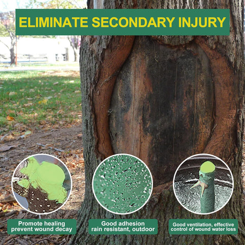 Zriechs tree wound sealer application scene in garden shows daily protection