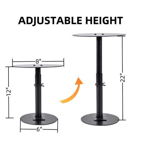 ZSHIGANMA adjustable-height planter riser 12-22 inches for flexible displays