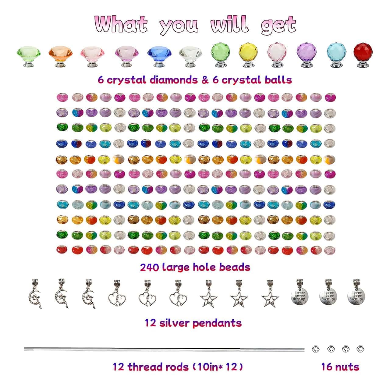 ZSlactp crystal diamonds add sparkle to garden stakes and displays
