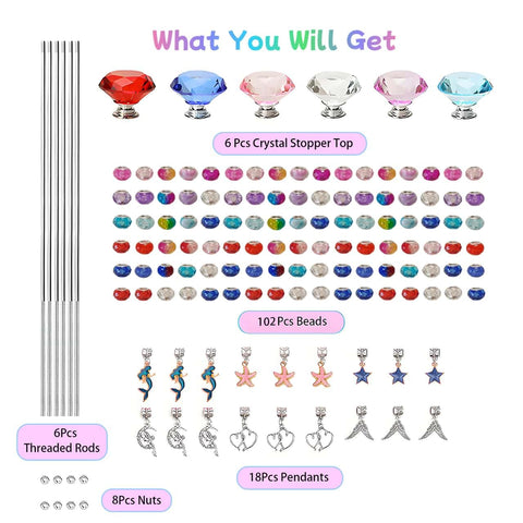 ZSlactp large-hole beads in assorted colors for bead choices