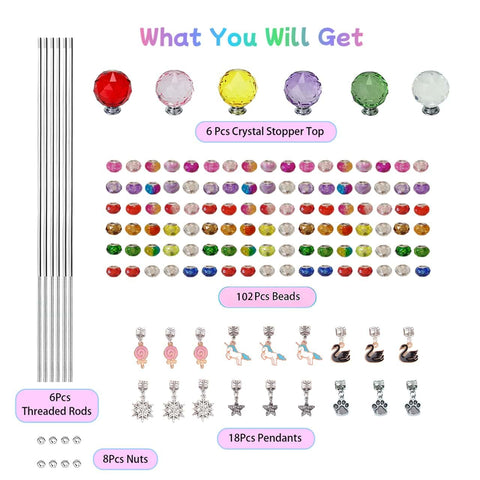 ZSlactp large hole beads variety for colorful beadwork