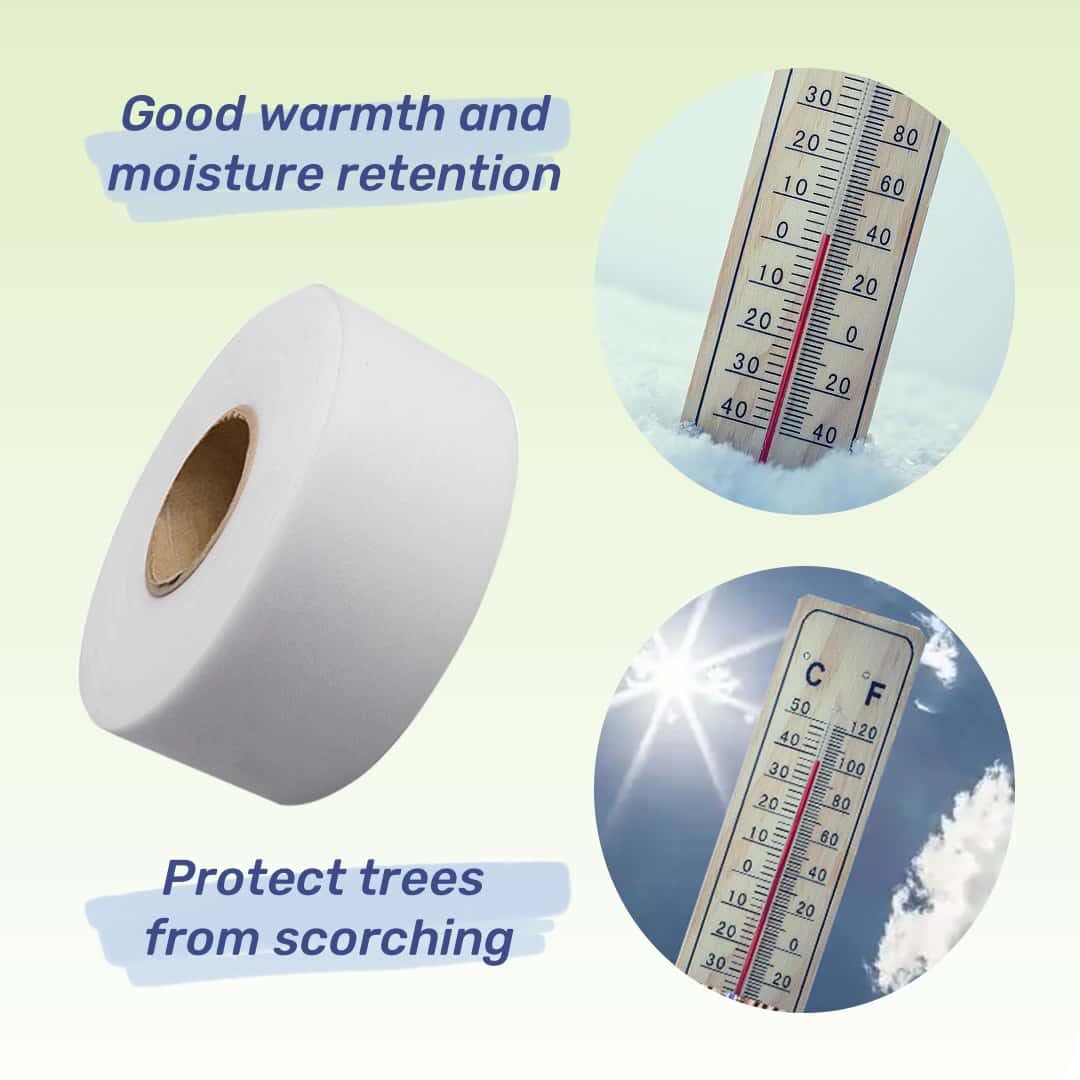 ZSlactp breathable nonwoven wrap fits irregular trunks with ease.