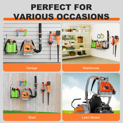 ZSLTLDU easy install backpack sprayer rack on any surface.
