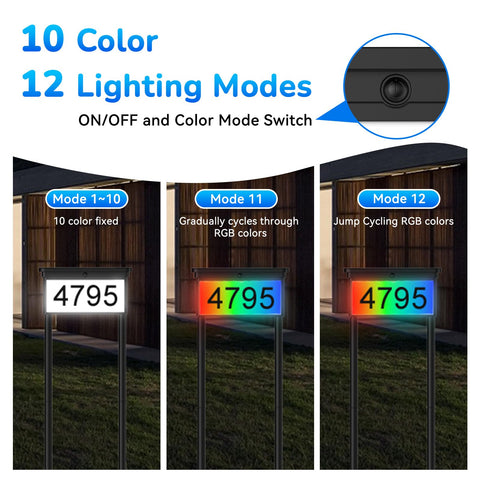 ZSYIQIXI offers 10 lighting modes for warm, natural, cool, and colored options.