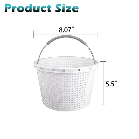 ZTTM skimmer basket with durable weighting provides stable operation during routine cleaning.