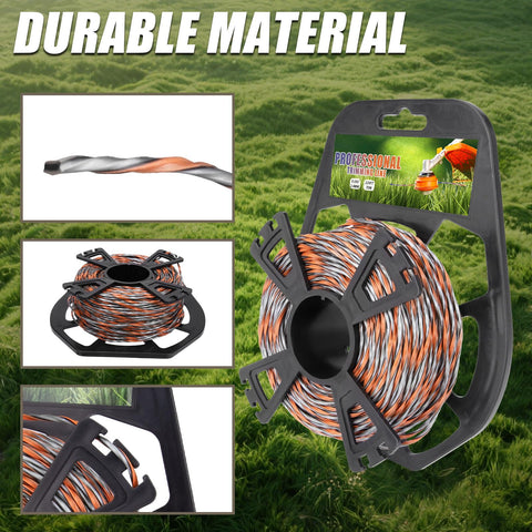 ZTTM cross-profile line cuts through thick grass with reduced drag