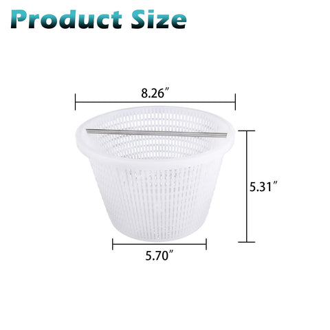 ZTTM skimmer basket grid pattern trapping debris while maintaining water flow