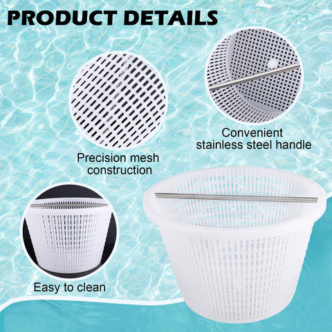 ZTTM UV-resistant skimmer basket material built for outdoor pools