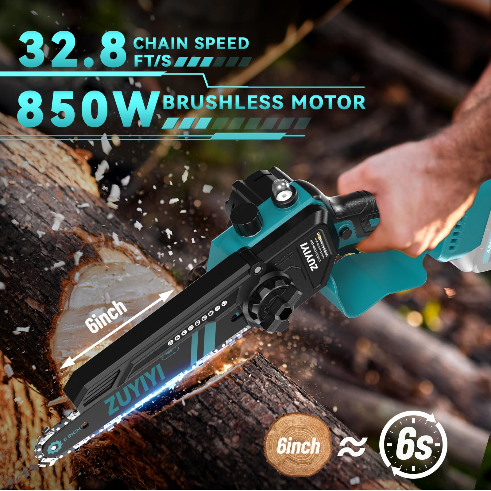 ZUYIYI tool-free tension and safety guard prevent slips and accidents