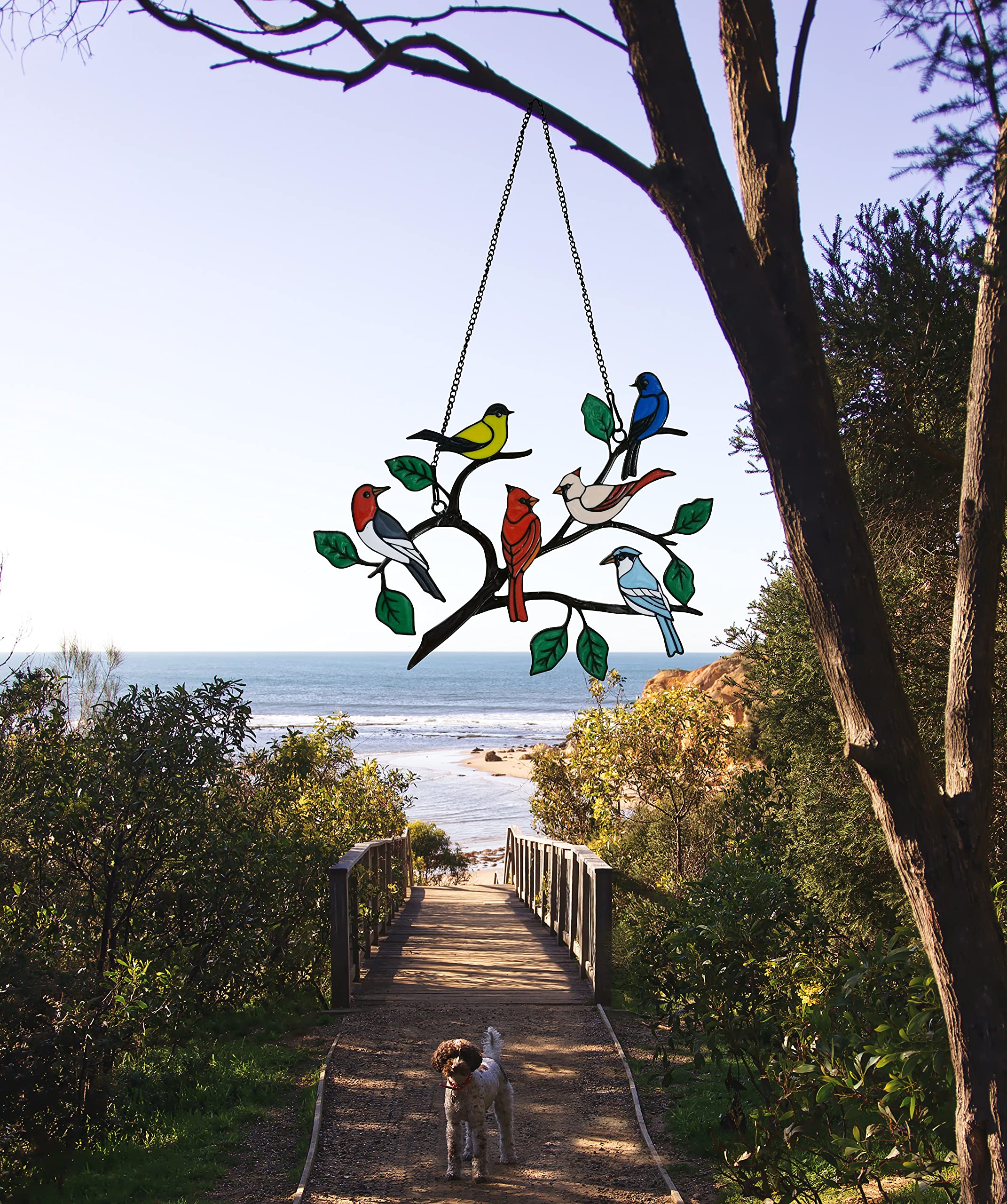 ZUAJITER metal wall ornament for indoor and outdoor spaces