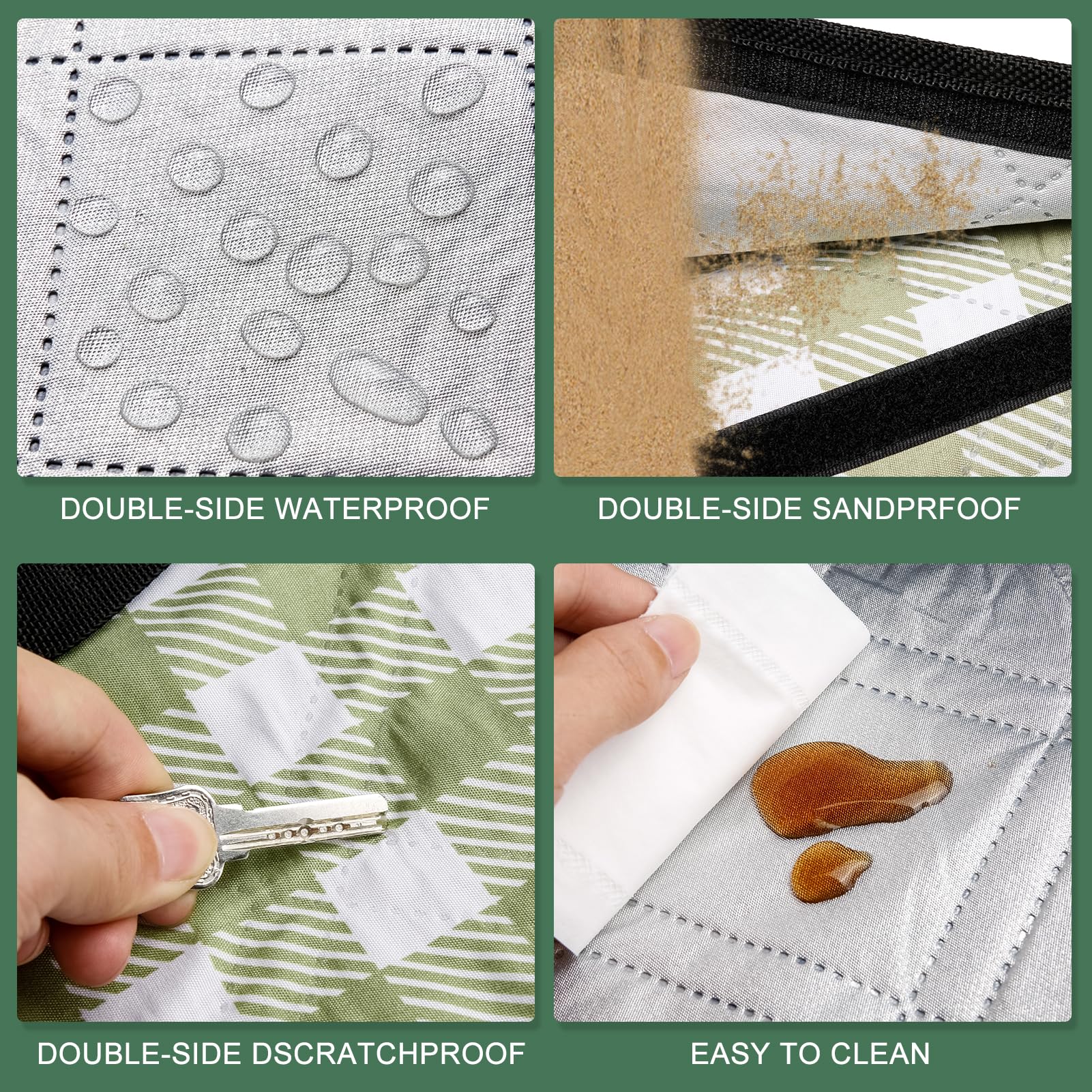 ZUBOND five-layer design adds durability and easy cleaning