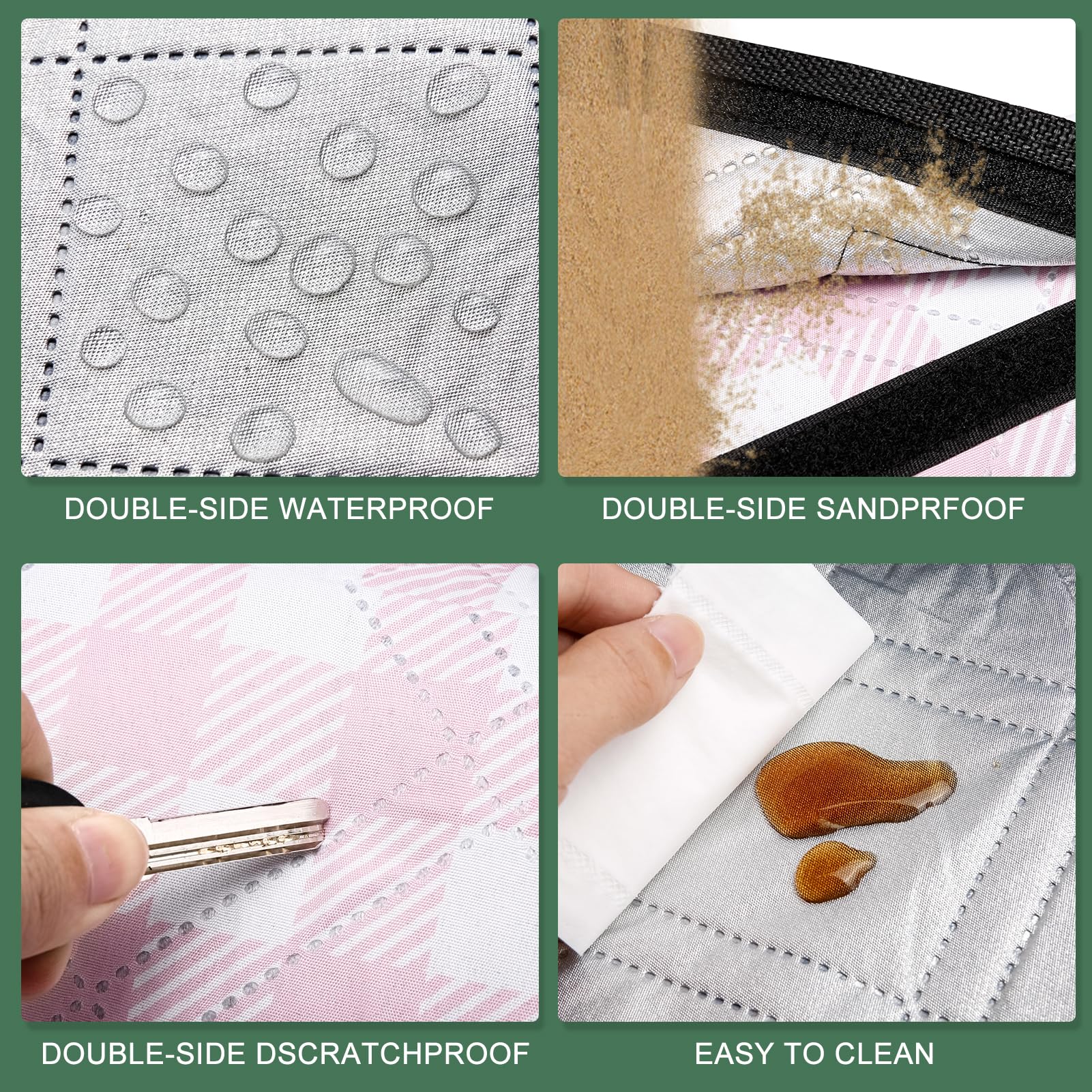 ZUBOND aluminium film back provides extra moisture protection on wet surfaces.
