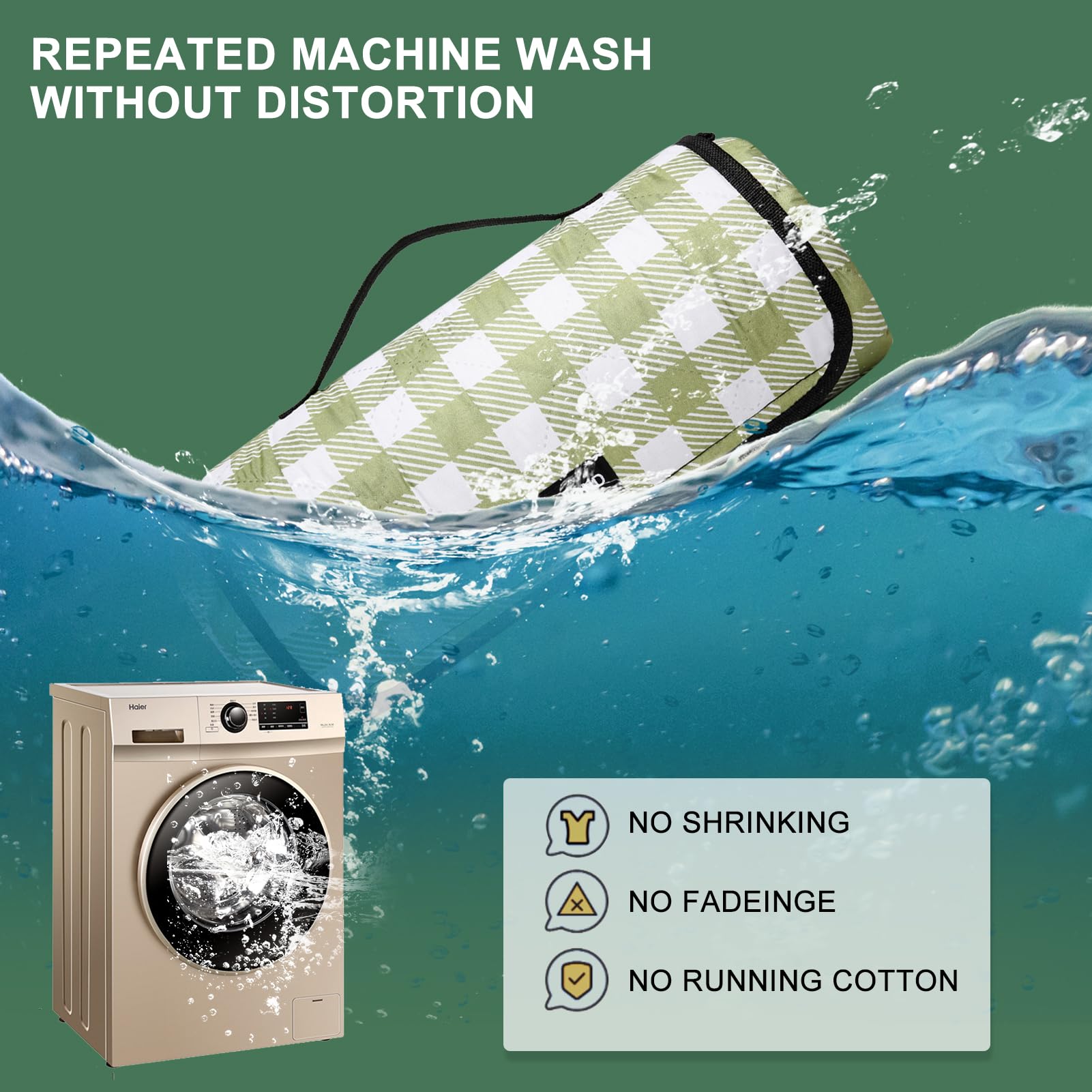 ZUBOND folds to 15x5 inches with carry handle