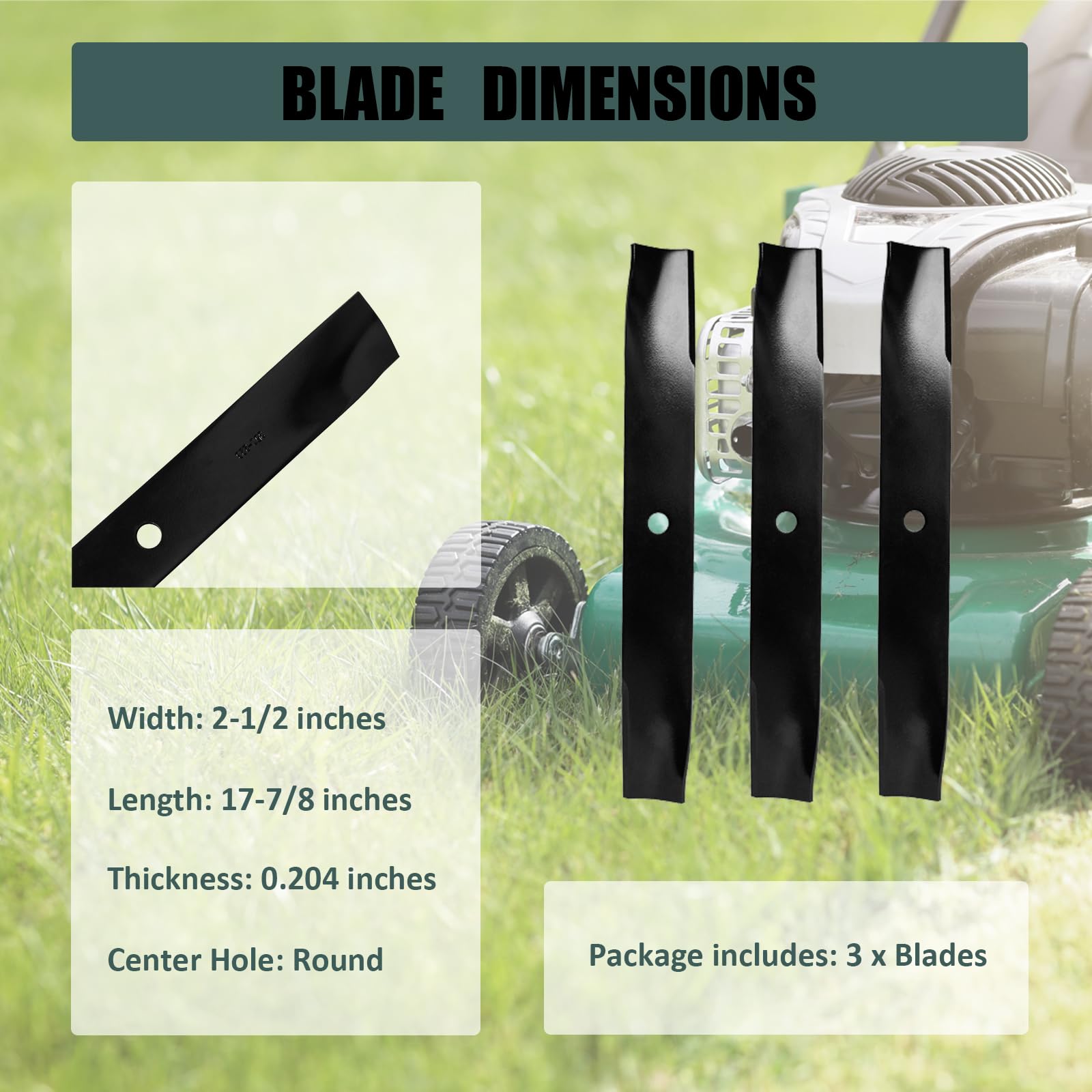 Zalana Hustler fasttrack compatible blade showcased for smooth mowing