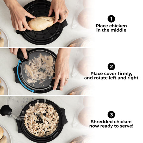 Zulay Kitchen shredder is dishwasher-safe for effortless cleanup after cooking.
