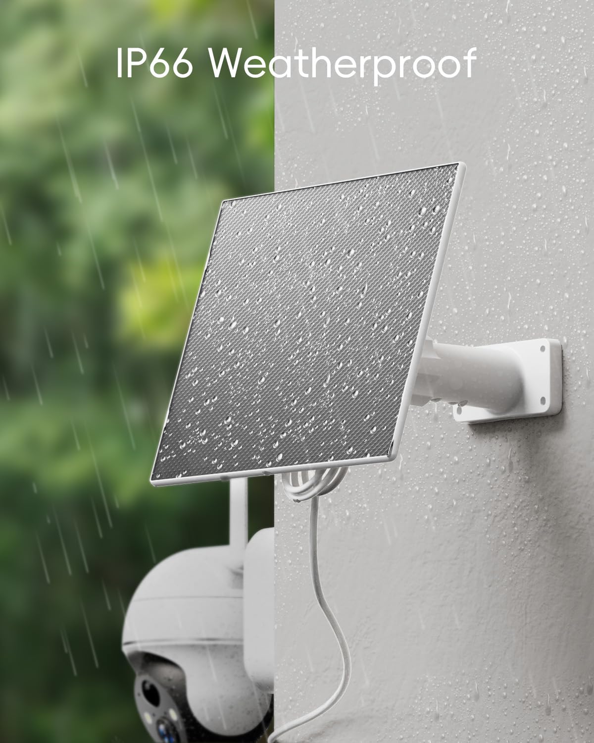 Zumimall package includes panel, cable, screws, and mounting bracket.