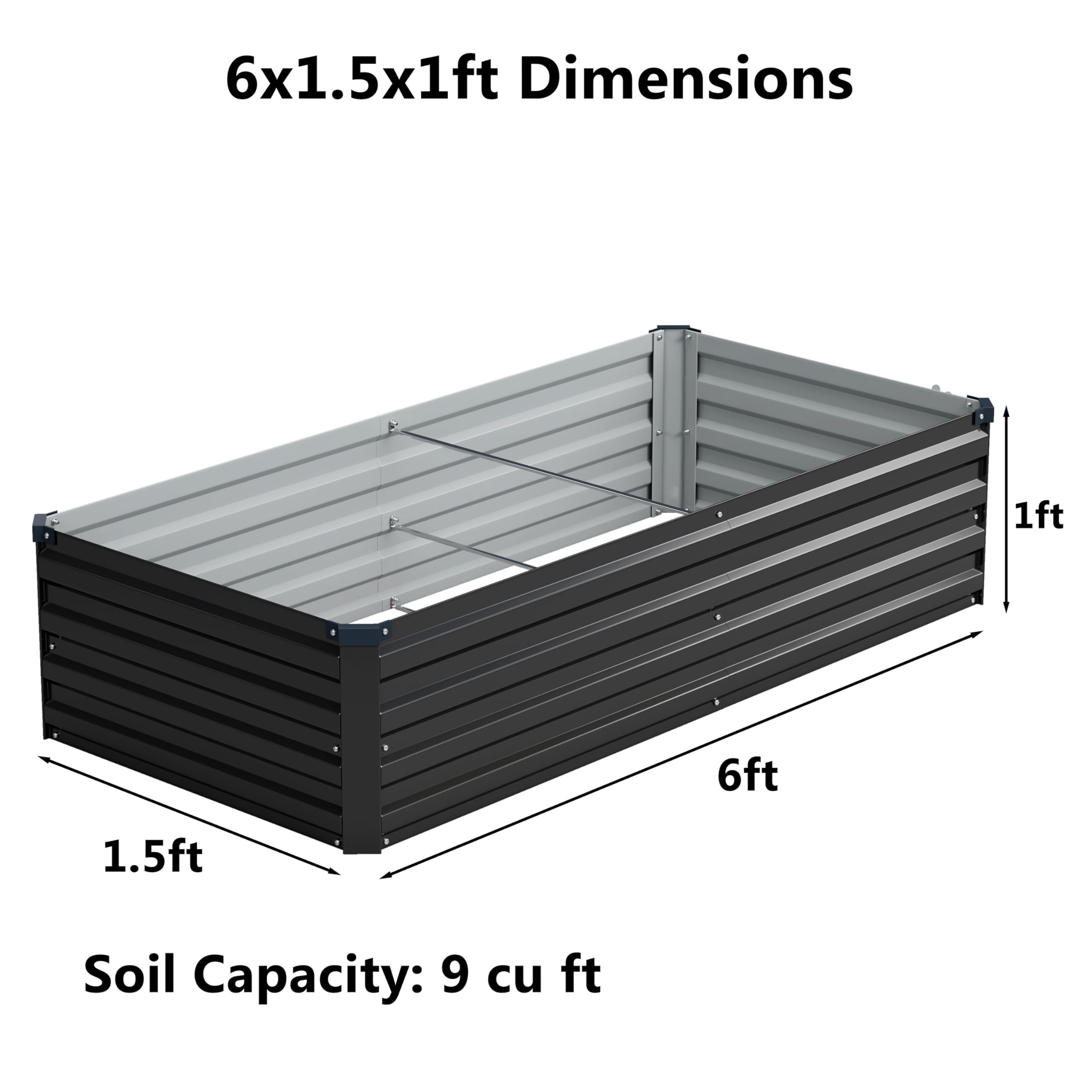 Open bottom design promotes drainage and healthy root growth in Zunatu beds.