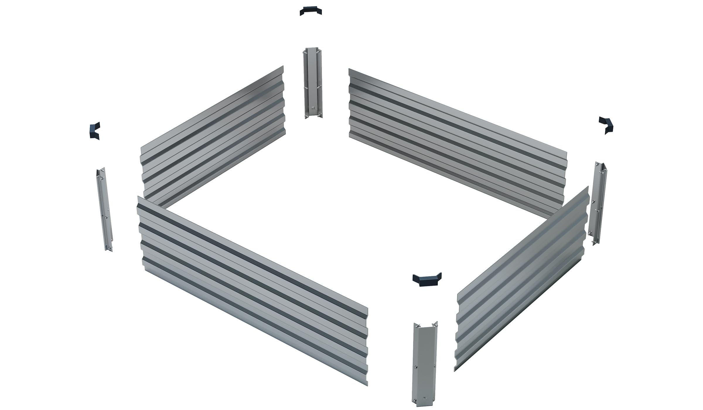 ZUNUDA plastic caps provide edge safety and stability