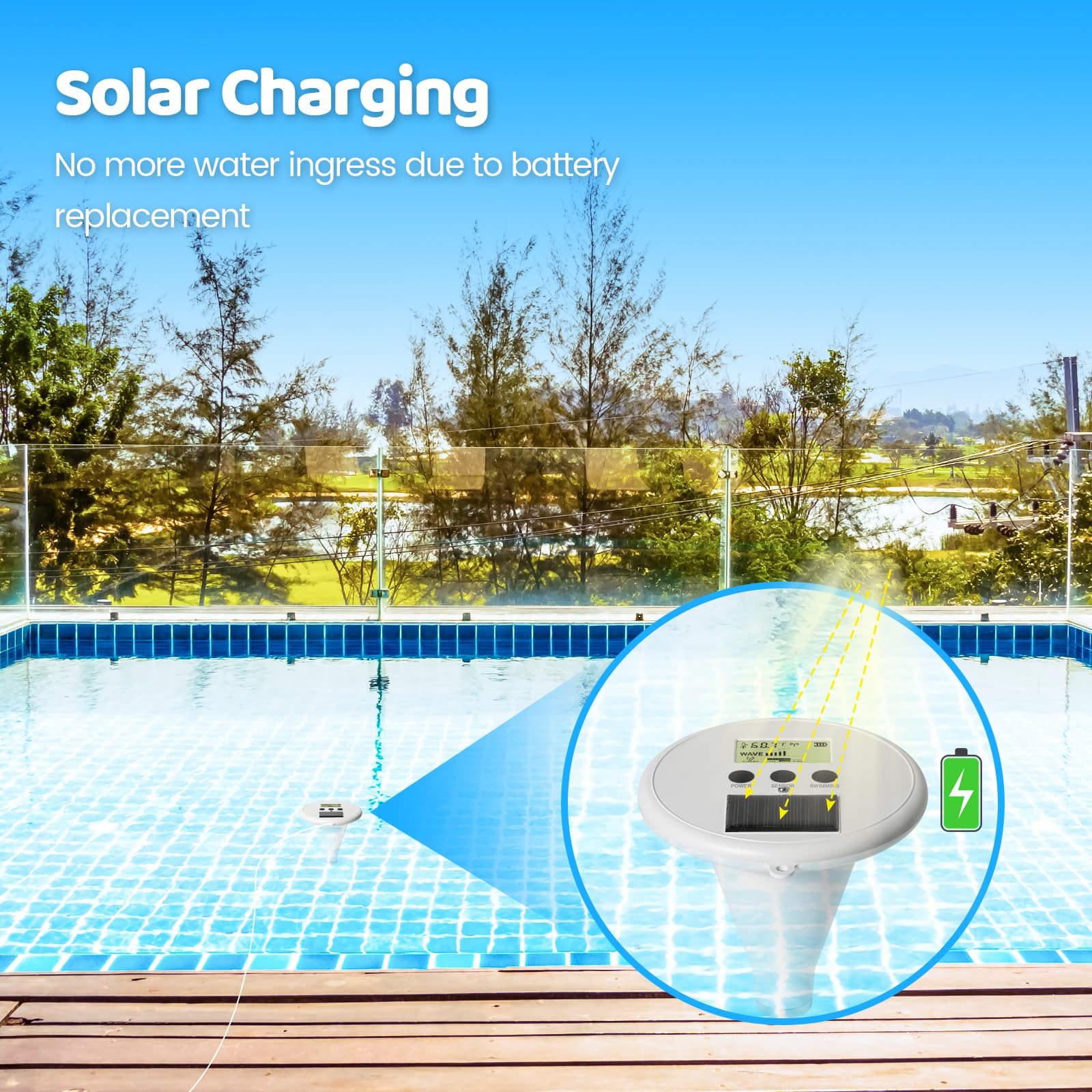 Zuomeng dual-alarm mode ensures audible and app alerts for extra peace of mind.